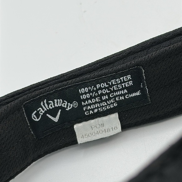 Callaway golf black liquid metal visor - Picture 3 of 3